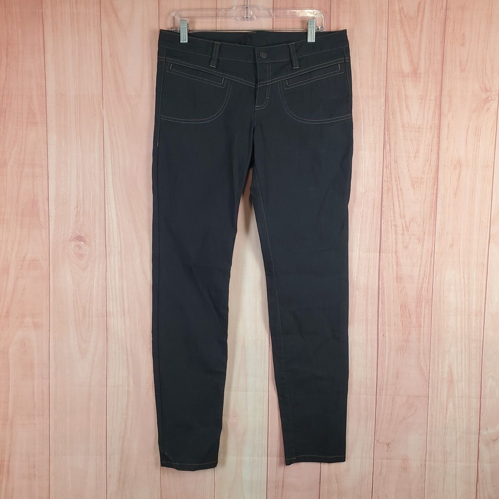 Athleta Womens Pants‎ 10 Jegging Belt Loops Zip Fly Straight Fit